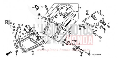 FRAME BODY (NPS505/6/8/9) NPS506 de 2006